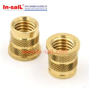 Installed Threaded Insert Nut for Thermoplastic Material